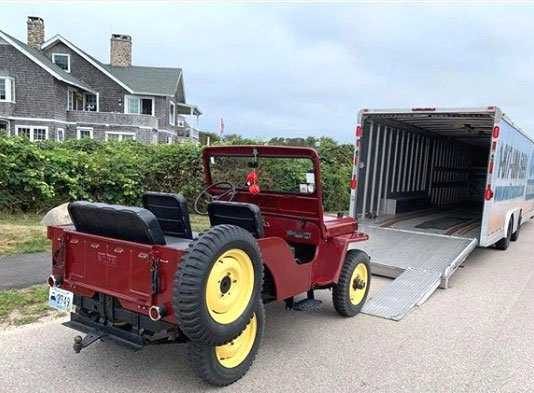 Shipping Antique Cars In California