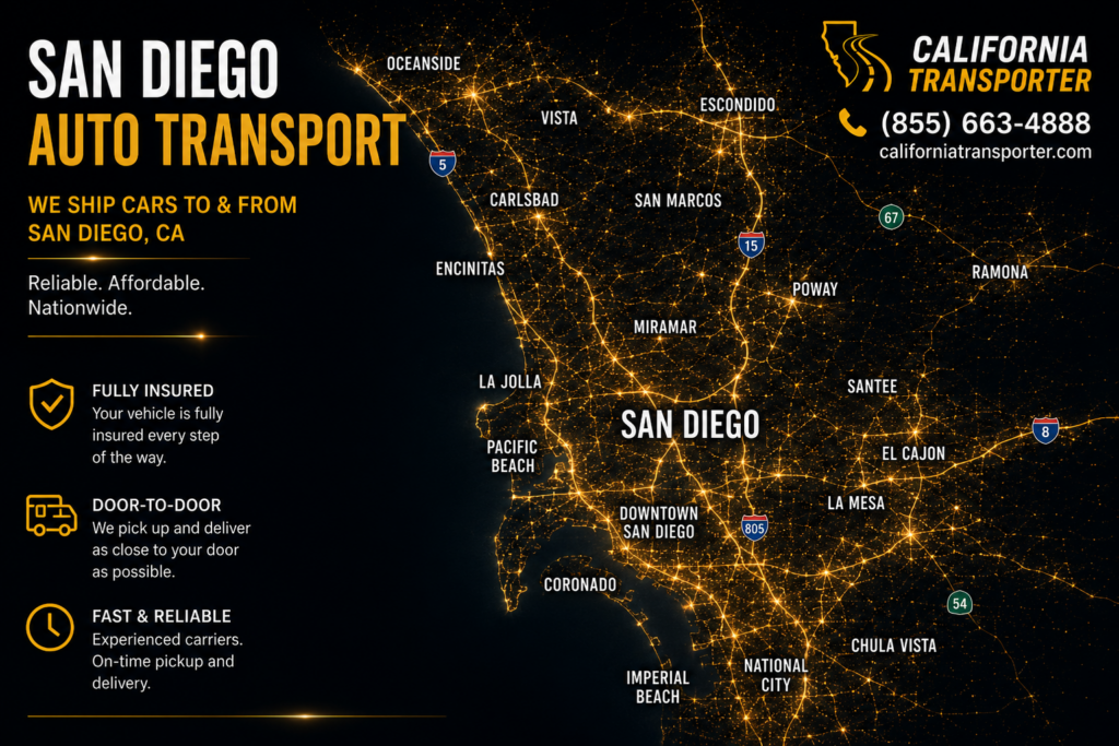 san diego auto transport company