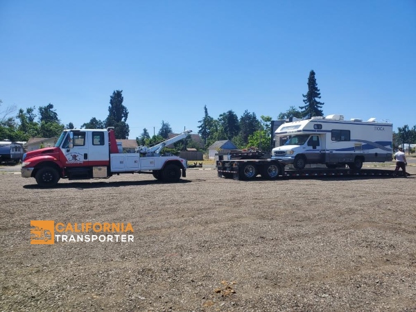rv transport california