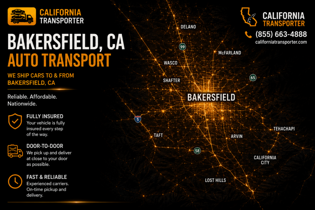 bakersfield auto transport service